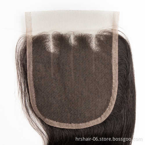 Unprocessed Body Wave Hair 100% Natural Remy Indian Hair Bundles With Closure Virgin Human Hair